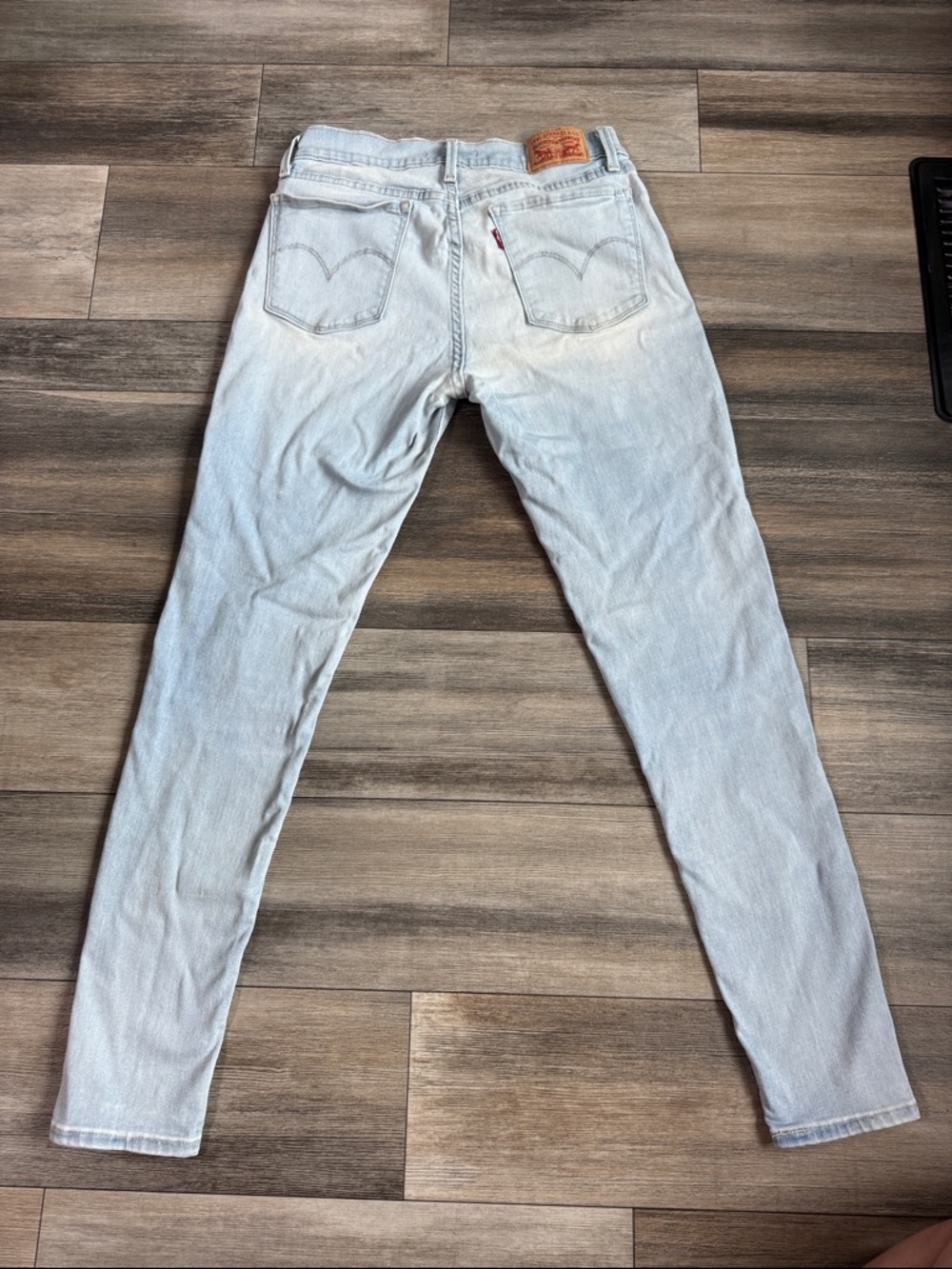 Levi's 710 Super Skinny Pale Blue Jeans